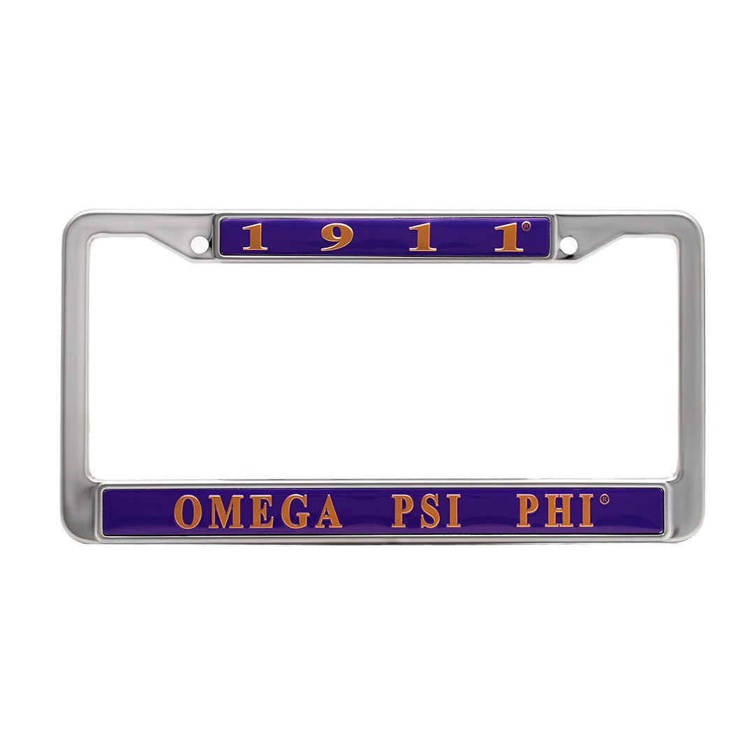 Omega 1911 License Plate Frame
