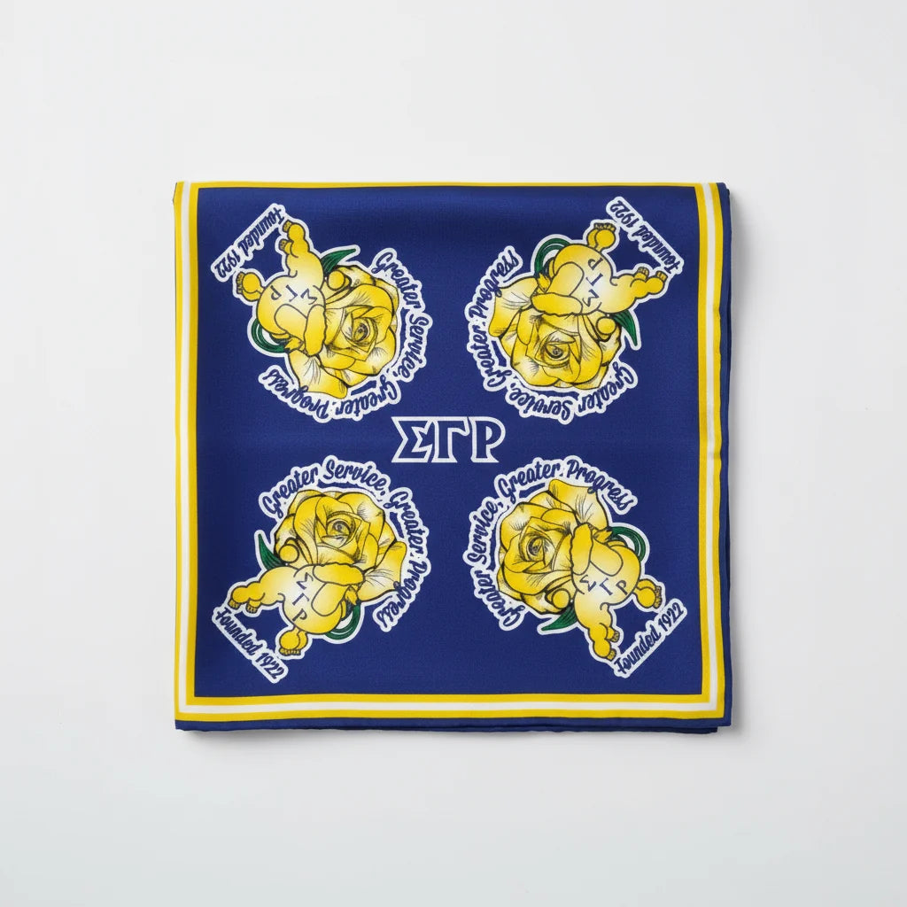SGRho Polyester Print Scarf