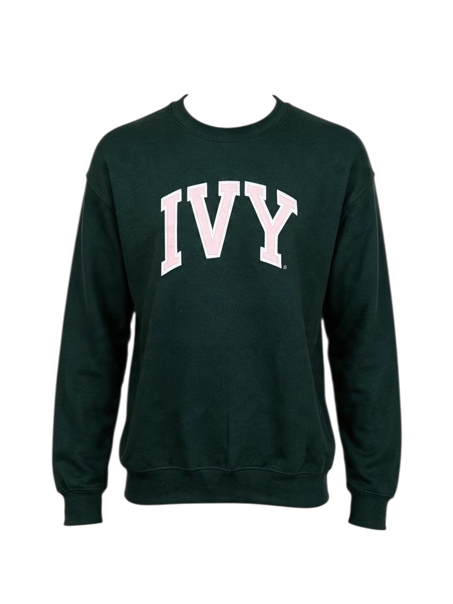 AKA Ivy Classic Collegiate Shirt, arched IVY lettering detail