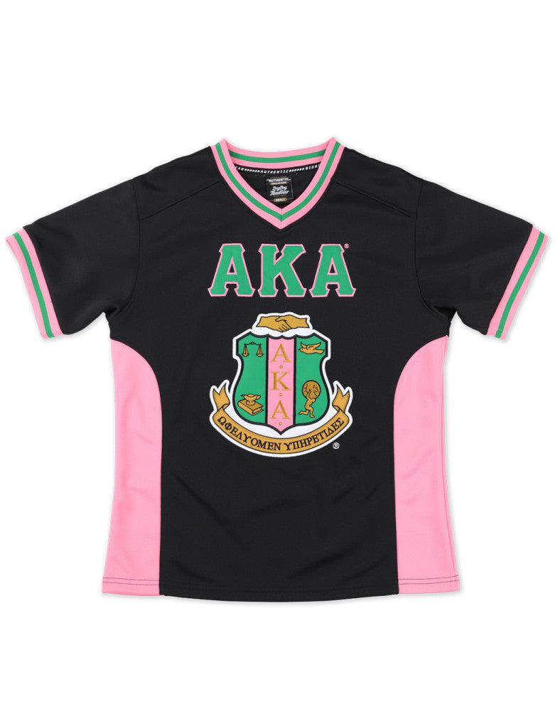AKA Embroidered Football Jersey
