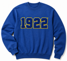 SGRho 1922 Chenille Crewneck