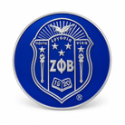 Zeta Round Car Badge