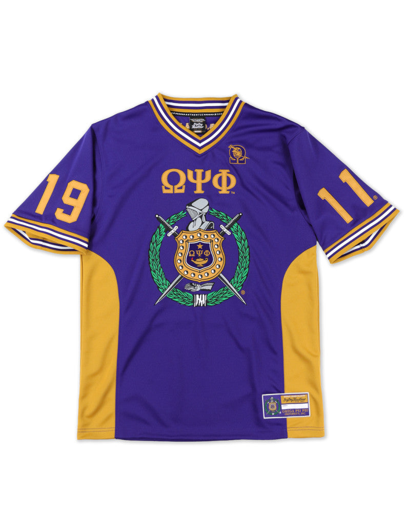 Omega Embroidered Football Jersey