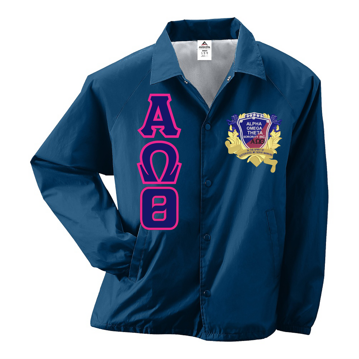 Alpha Omega Theta Basic Crossing Line Jacket